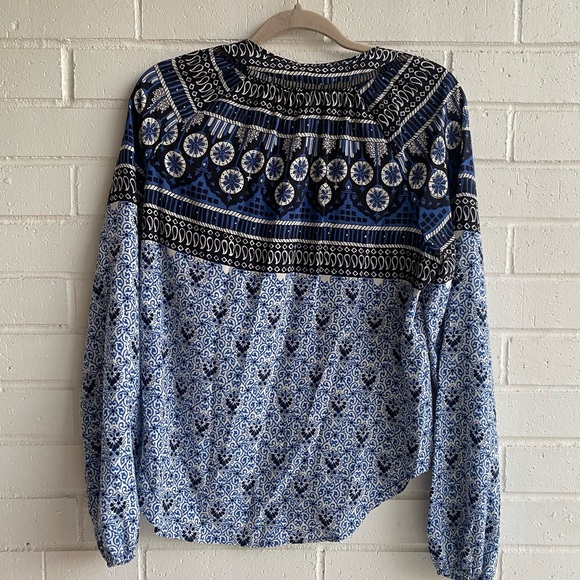 Veronica Beard Crimson Boho Blouse - Picture 4 of 7